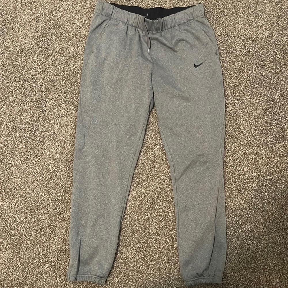 Grey Nike Size Medium Dri-Fit Sweatpants